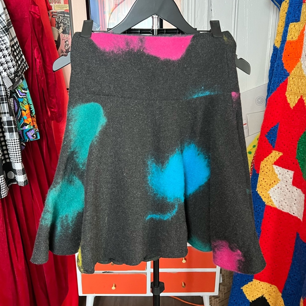Colorful Abstract Women's Skirt